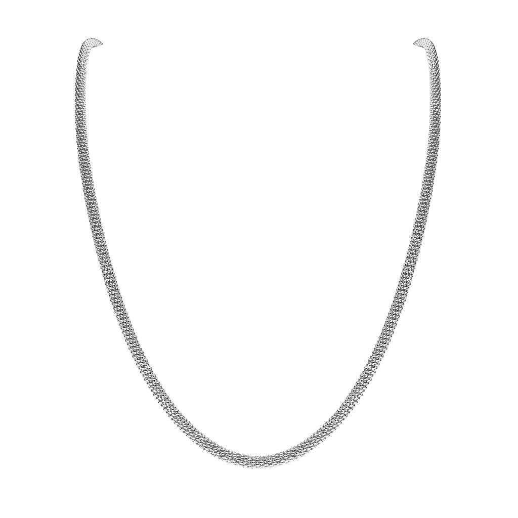 שרשרת אליס זהב לבן 14 קראט