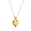שרשרת ותליון לב נפוח - מזהב 14 קראט. תכשיטי בר-דור