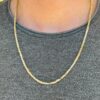 שרשרת ספיגה זהב - 2 ממ