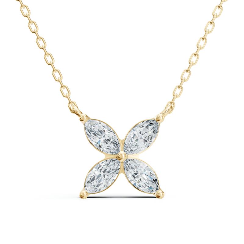 שרשרת יהלומי מעבדה - "מרקיזות"